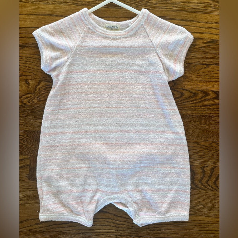 Striped Baby Romper